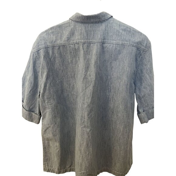 Fendi Womens Chambray Summer Shorts Made In Italy With Elastic Waist & Pocket De - Picture 3 of 13